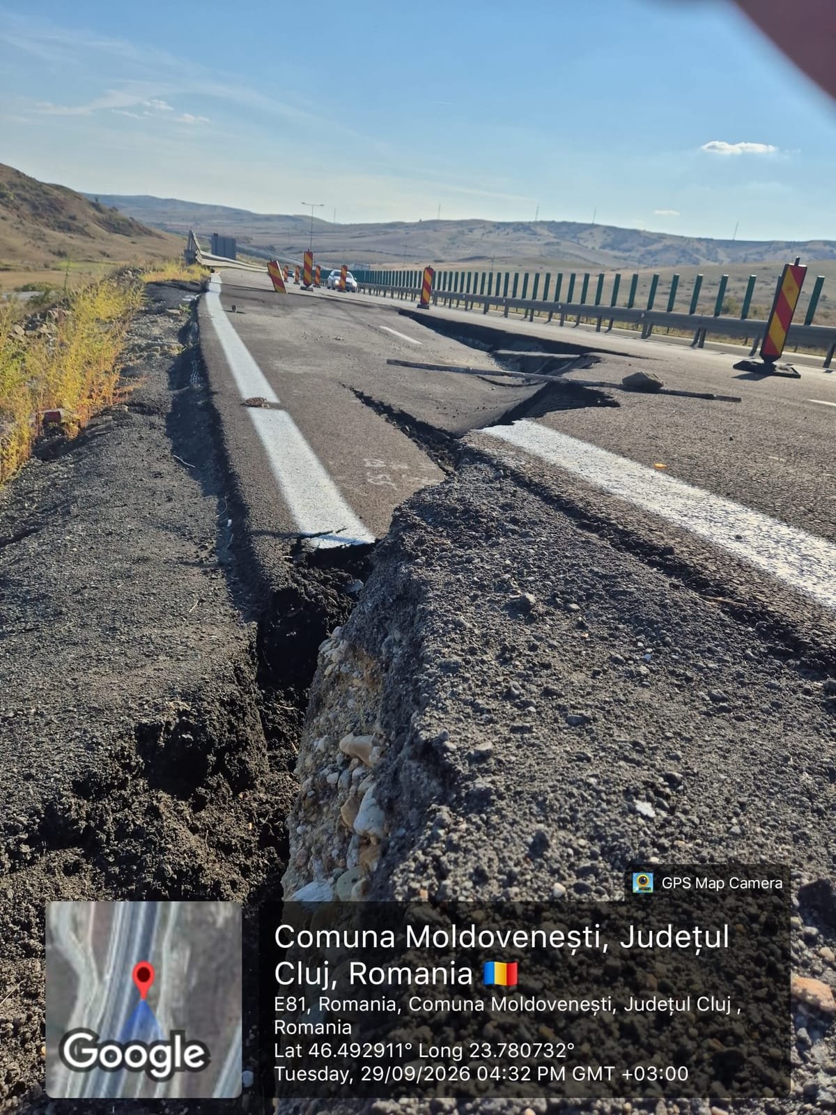 Turda: circulația pe A10 Sebeș–Turda va fi închisă de miercuri, 28 octombrie, pentru reparații urgente