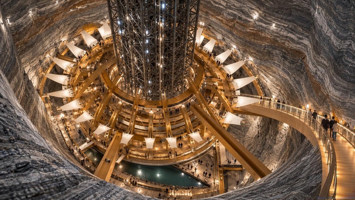 Turda: prezentată investiția de 126,7 milioane de lei pentru Mina Iosif și Salina Turda
