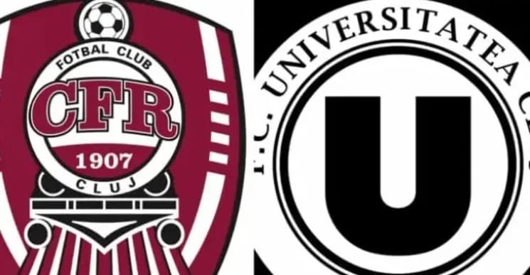 U Cluj și CFR se întâlnesc din nou în Cupa României, pe stadionul Gruia