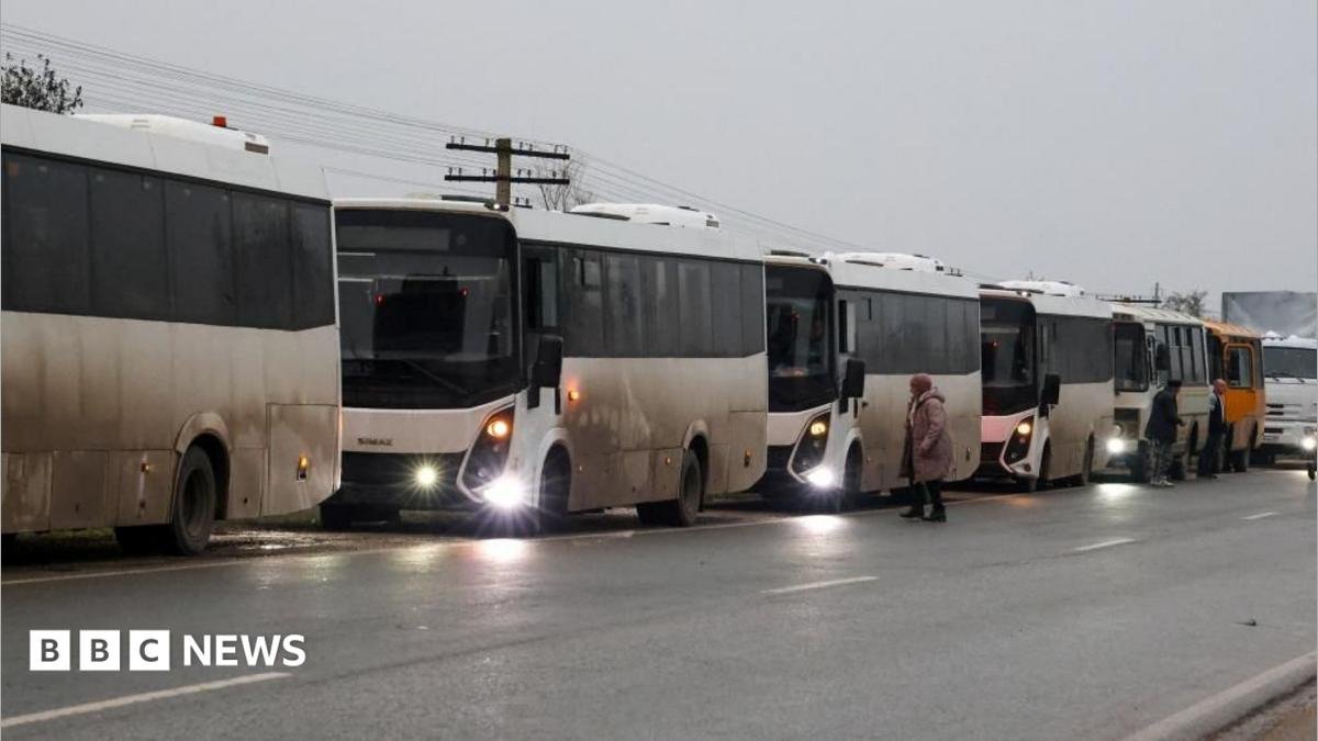 Ucrainenii evacuați din Oleșki, ocupată de Rusia, au ajuns în Belarus
