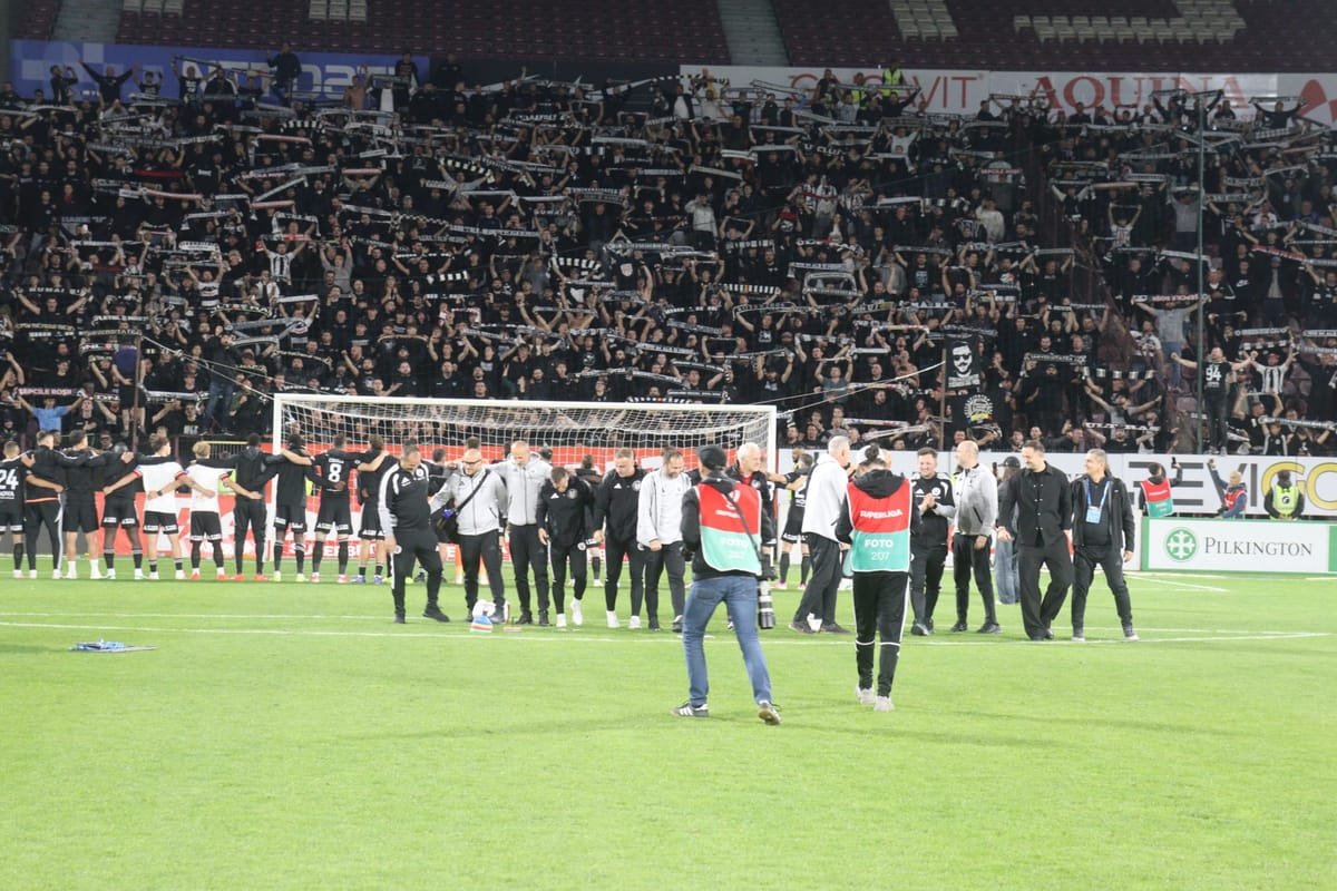 Universitatea Cluj primește o nouă amendă după meciul cu Corvinul Hunedoara