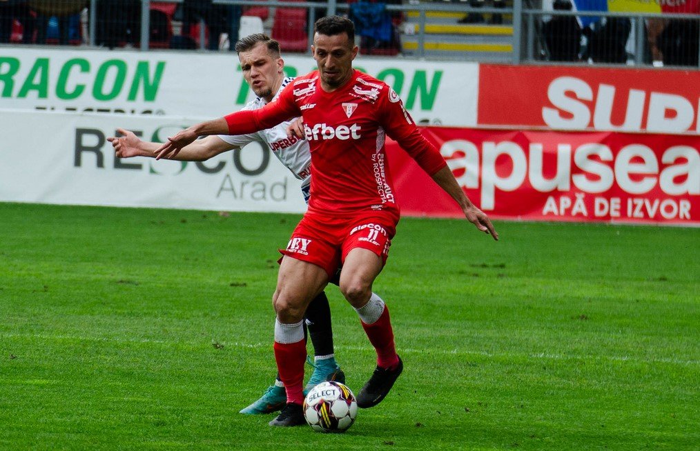 UTA: Roger Junio suspendat doi ani în SuperLigă și obligat să plătească 38.831 de euro lui CFR Cluj
