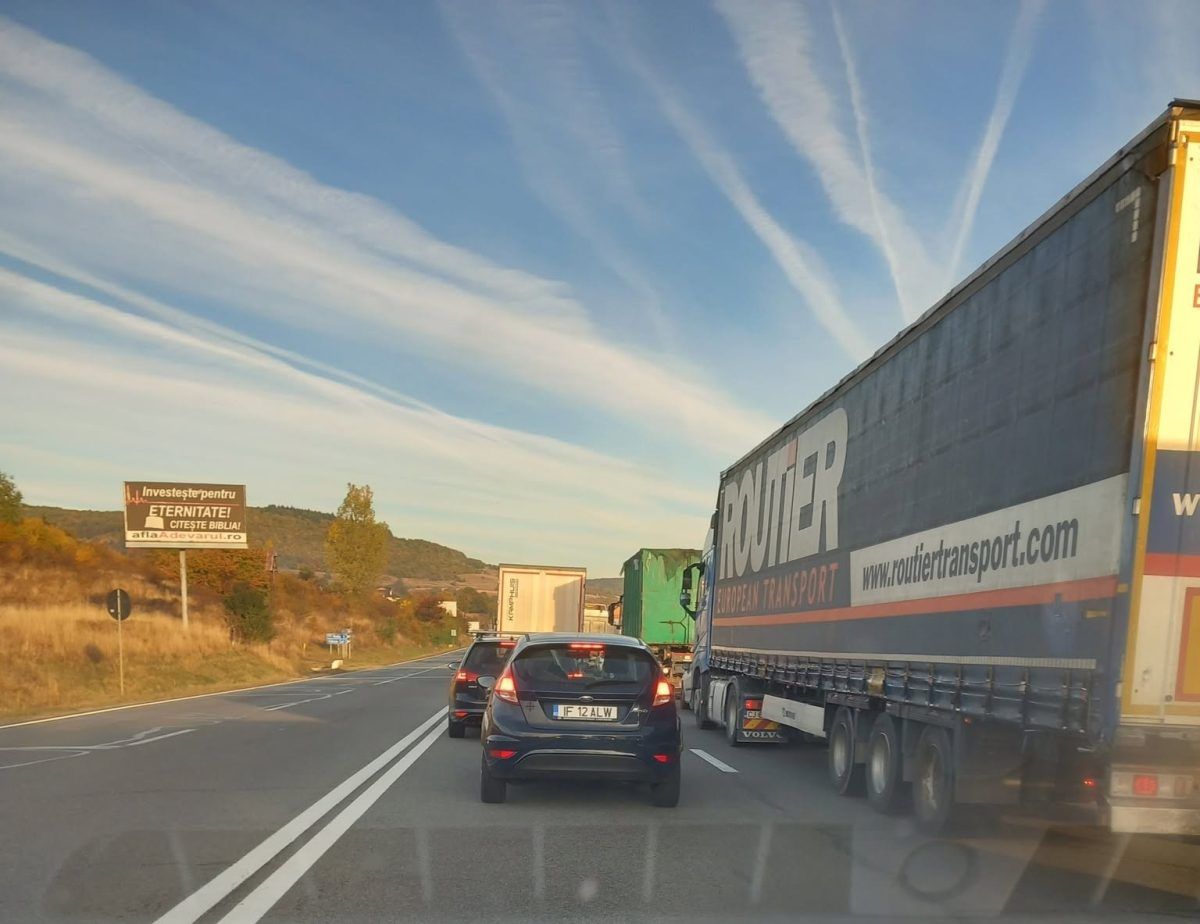 Vâlcele: trafic perturbat miercuri din cauza anchetelor rutiere pe DN1