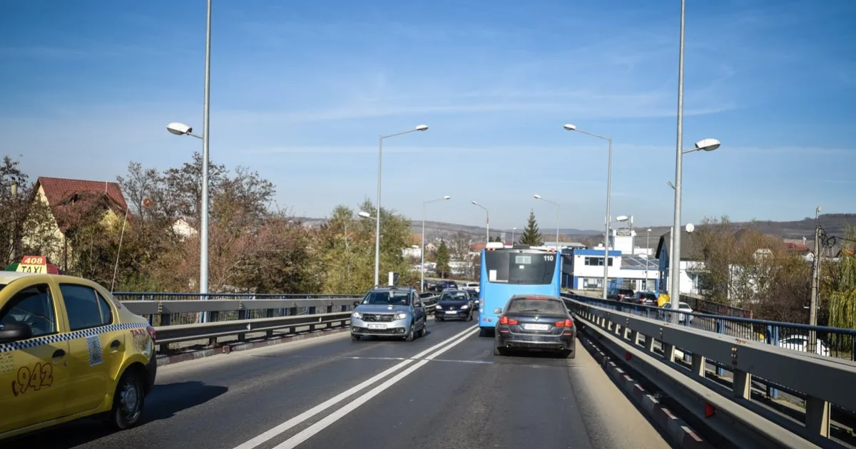 Viaductul de pe Calea Șurii Mari, lărgit la trei benzi: Primăria Sibiu a emis autorizația de construire