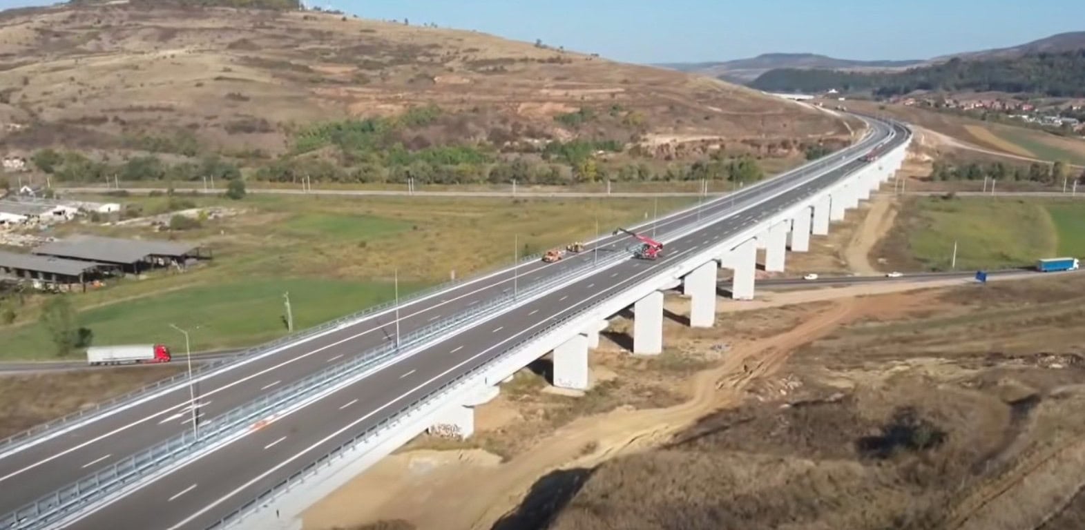 VIDEO Autostrada Transilvania: lotul Nădășelu–Zimbor a ajuns la 99,2%. Când se va putea circula pe cei 30,6 km