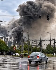 (Video) CET Iași: explozie și incendiu, 22.000–23.000 de apartamente fără apă caldă și căldură