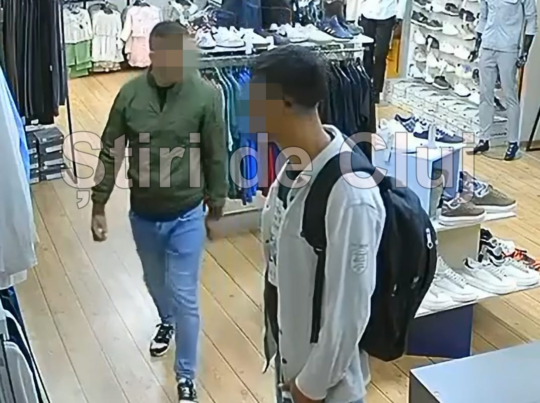 VIDEO Cluj: hoț surprins de camere într-un magazin. Proprietarii: „Poate de rușine vine singur înapoi