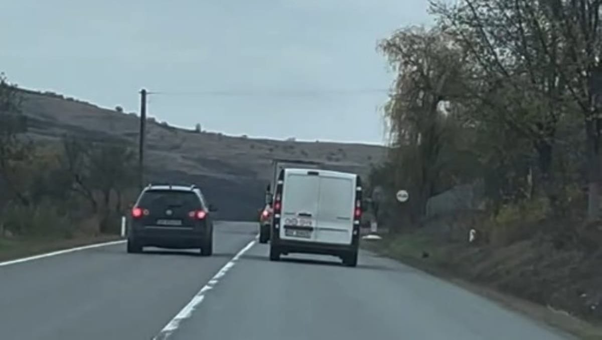VIDEO: DN1 Unirea–Turda, depășiri riscante pe linie continuă de un șofer cu numere de Alba