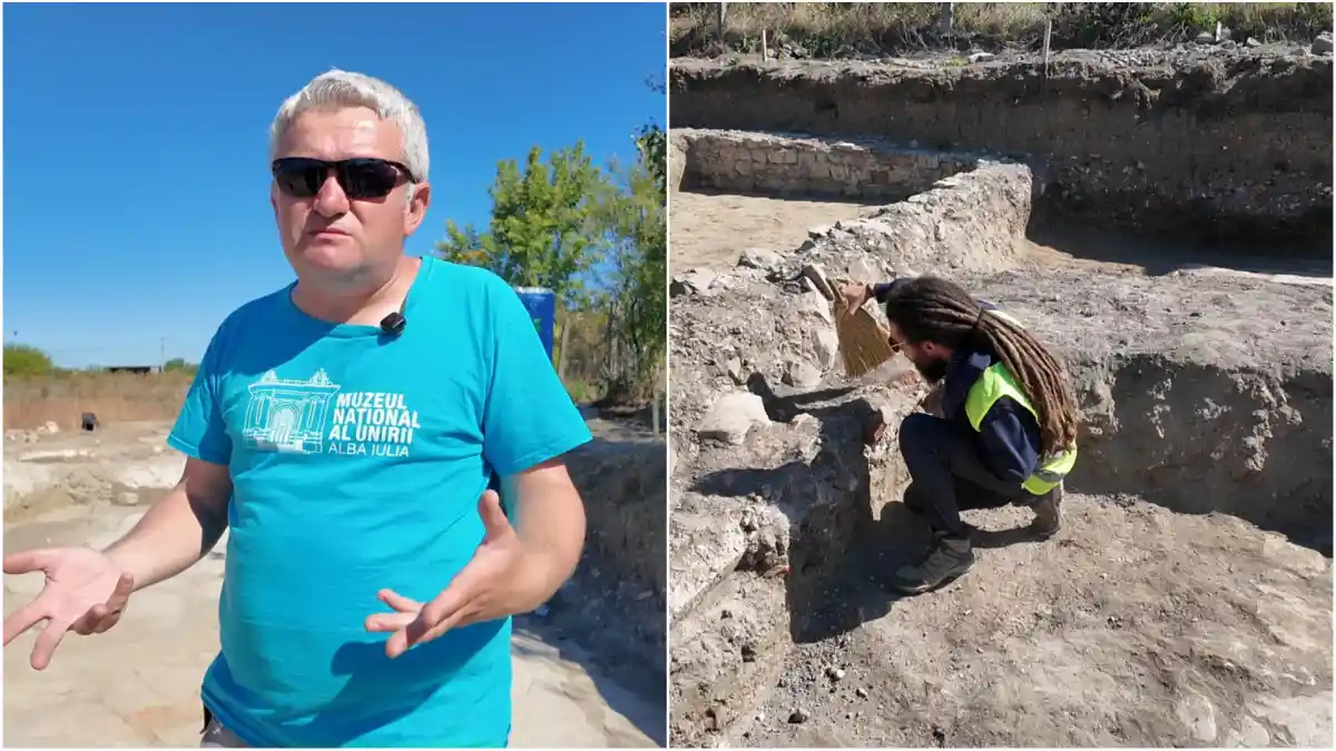 Video „Orașul bogat în aur” de la Apulum își dezvăluie secretele: La Alba Iulia, descoperiri arheologice care pot rescr