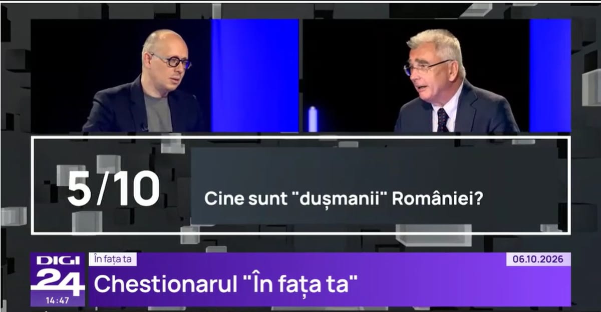 VIDEO Petrișor Peiu, întrebat despre cel mai mare dușman al României: „Fără îndoială, Rusia