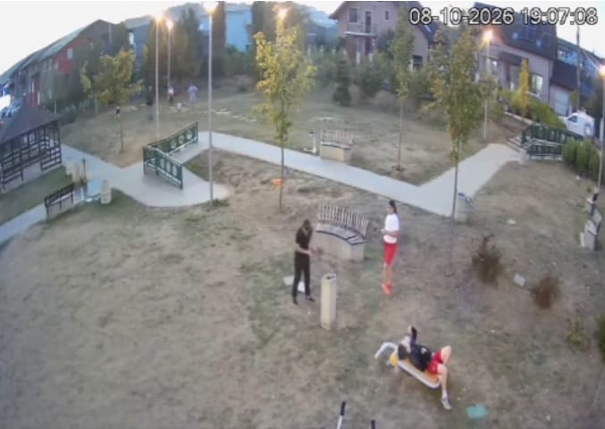 VIDEO: Subcetate: copii distrug mobilierul din părculețul de pe strada Busuiocului