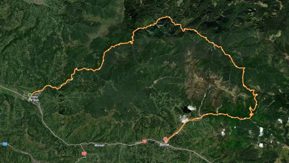 Vișeu de Sus–Borșa: traseu off-road de weekend, 70 de km prin munții Maramureșului