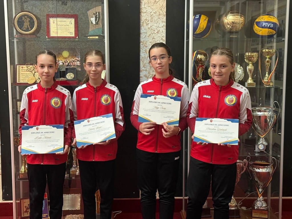 Zalău: sportivii Carla Pârvu și Labo Antonia, premiați de Primăria municipiului pentru rezultate naționale