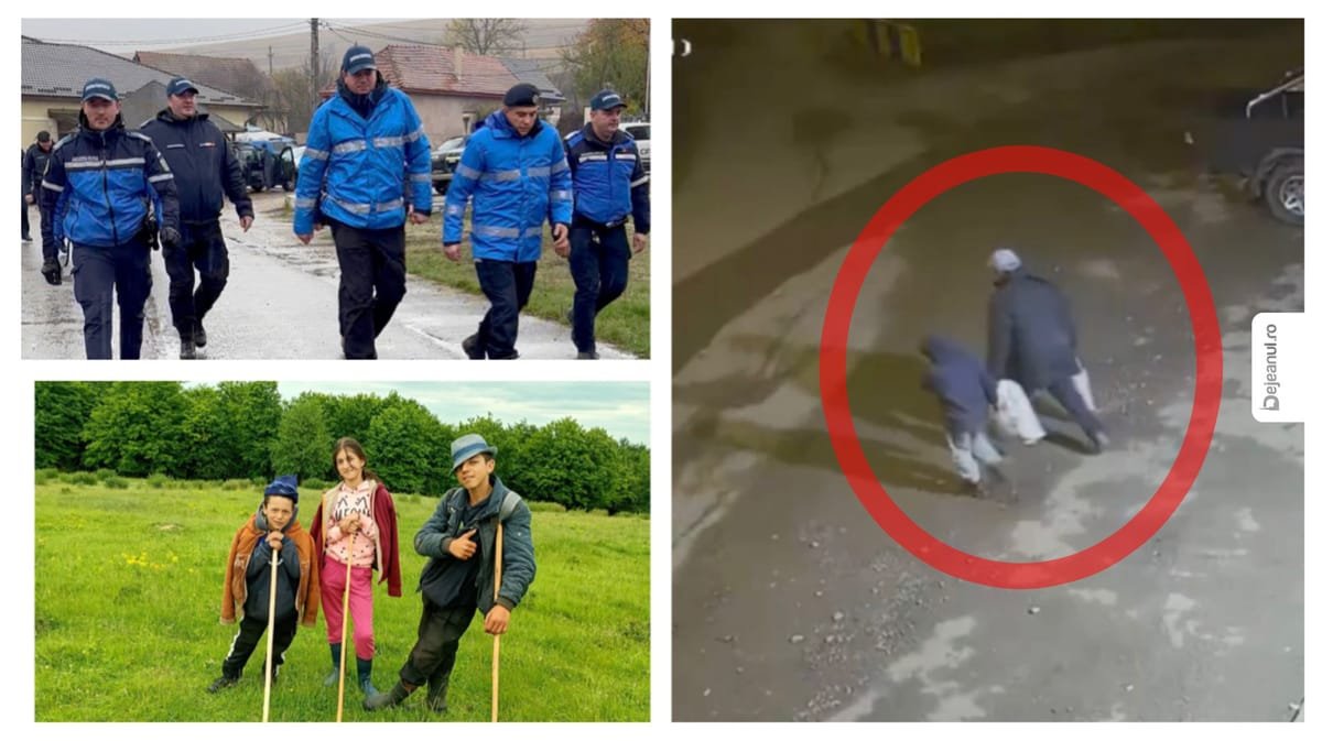 Zalău: trei frați de 11-13 ani, dispăruți de joi de lângă o fermă, sunt căutați de autorități